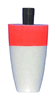 Comal Tackle Little Brother Float - Non-Slotted - 1.25" - Red/White - 25bag Comal Tackle Little Brother Float - Non-Slotted - 1.25" - Red/White - 25bag