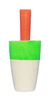 Comal Tackle Little Brother Float - Slim - Non-Slotted - 0.75" - Green/White - 25bag Comal Tackle Little Brother Float - Slim - Non-Slotted - 0.75" - Green/White - 25bag