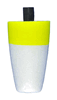 Comal Tackle Little Brother Float - Non-Slotted - 1.5" - Yellow/White - 25bag Comal Tackle Little Brother Float - Non-Slotted - 1.5" - Yellow/White - 25bag