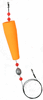 Comal Tackle Popping Float w/32" Steel Leader - Weighted - Power Orange - 4" - 1 Dozen Floats Comal Tackle Popping Float w/32" Steel Leader - Weighted - Power Orange - 4" - 1 Dozen Floats
