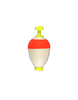Comal Tackle Snap On - Pear - Unweighted - 1.25" - Red/White - 25 per Bag Comal Tackle Snap On - Pear - Unweighted - 1.25" - Red/White - 25 per Bag