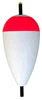 Beg Pear Slip Stick Float - 4" - Unweighted - Red/White - 25/pkg Beg Pear Slip Stick Float - 4" - Unweighted - Red/White - 25/pkg