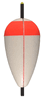 Big Pear Slip Stick Slotted Float - 4" - Unweighted - Slotted - Red/White - 25/pkg Big Pear Slip Stick Slotted Float - 4" - Unweighted - Slotted - Red/White - 25/pkg
