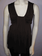 Maternal America Flutter Tank in Brown Maternal America Flutter Tank in Brown