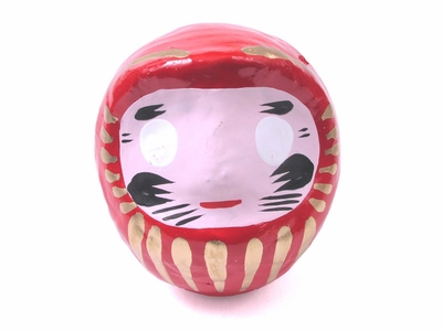 Three and a Half Inch Red Daruma