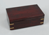 Clock and Thermometer in Rosewood Case Clock and Thermometer in Rosewood Case