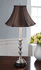 Nickel Candlestick Lamp Nickel Candlestick Lamp