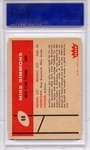 1960 Fleer Mike Simmons #68 PSA 9 1960 Fleer Mike Simmons #68 PSA 9