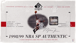 1998/9 UPPER DECK SP AUTHENTIC BASKETBALL HOBBY BOX