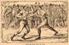 Aaron Jones vs. Tom Paddock II - Archive Print - 1855 Aaron Jones vs. Tom Paddock II - Archive Print - 1855