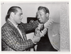 1955 SUGAR RAY ROBINSON & BOBO OLSON Vintage Boxing Photograph 1955 SUGAR RAY ROBINSON & BOBO OLSON Vintage Boxing Photograph