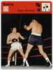 Roger Menetrey vs. Billy Backus - 1977 Boxing Card Sportscaster Roger Menetrey vs. Billy Backus - 1977 Boxing Card Sportscaster