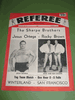 1954 October 2nd SHARPE BROTHERS, JESUS ORTEGA Wrestling & Boxing REFEREE Magazine & Program 1954 October 2nd SHARPE BROTHERS, JESUS ORTEGA Wrestling & Boxing REFEREE Magazine & Program