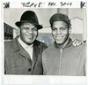 1960 Boxing JERSEY JOE WALCOTT With Son VINCENT Vintage Photograph 1960 Boxing JERSEY JOE WALCOTT With Son VINCENT Vintage Photograph