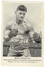 c. 1949 BRUCE WOODCOCK Vintage Boxing Photograph c. 1949 BRUCE WOODCOCK Vintage Boxing Photograph