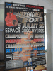 1996 MARCELO FABIAN DOMINGUEZ vs PATRICE AOUISSI, FREDERIC SELLIER vs MAURO GALVANO Vintage Boxing Poster FRANCE 1996 MARCELO FABIAN DOMINGUEZ vs PATRICE AOUISSI, FREDERIC SELLIER vs MAURO GALVANO Vintage Boxing Poster FRANCE