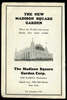 The New Madison Square Garden - Vintage 1930 Promotional Advertisement The New Madison Square Garden - Vintage 1930 Promotional Advertisement