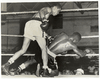 Davey Moore vs. Isidro Martinez - 1957 Vintage Photograph. Knockdown. Davey Moore vs. Isidro Martinez - 1957 Vintage Photograph. Knockdown.
