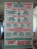 1990 JAKE RODRIGUEZ vs JUAN MINAYA, STEPHAN JOHNSON vs DAVID SILVA Vintage Boxing Poster GLEASON'S ARENA, NY 1990 JAKE RODRIGUEZ vs JUAN MINAYA, STEPHAN JOHNSON vs DAVID SILVA Vintage Boxing Poster GLEASON'S ARENA, NY