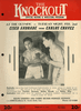 1954 February 05 CISCO ANDRADE vs CARLOS CHAVEZ Boxing Program THE KNOCKOUT 1954 February 05 CISCO ANDRADE vs CARLOS CHAVEZ Boxing Program THE KNOCKOUT