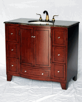 40"W x 21.5"D x 36"H Cherry SSE002505MXC 40"W x 21.5"D x 36"H Cherry SSE002505MXC