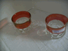 VINTAGE KINGS CROWN CREAM & SUGAR BOWL VINTAGE KINGS CROWN CREAM & SUGAR BOWL