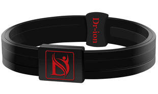 Negative Ion Performance Wristband (Black/Black)