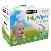 thumbnail image 2 of Kirkland Signature Fragrance-Free Baby Wipes, 900 Count - All Skin Types 2 of 3