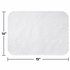 Anniversary 15&quot; x 20&quot; Scalloped Traymat sold in quantities of 2,000 per case