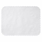 Anniversary 14&quot; x 18&quot; Scalloped Traymat sold in quantities of 2,000 per case