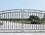 Wrought Iron Durango Select Entry Driveway Gate 4' x 12' Wrought Iron Durango Select Entry Driveway Gate 4' x 12'