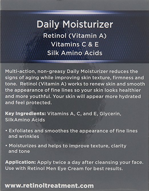 Retinol Daily Moisturizer for Men