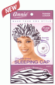 Annie X-Large Sleep Cap ZEBRA PATTERN Annie X-Large Sleep Cap ZEBRA PATTERN