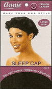 Annie Sleep Cap Large Black Annie Sleep Cap Large Black