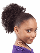 Isis Collection Kids Drawstring Ponytail Kids Afro Isis Collection Kids Drawstring Ponytail Kids Afro