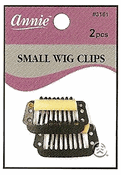 Annie Wig Clips 2ct Small Black Annie Wig Clips 2ct Small Black