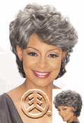 Foxy Silver Synthetic Wig Emily Foxy Silver Synthetic Wig Emily