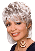 Foxy Silver Wig Peggy Foxy Silver Wig Peggy
