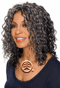 Foxy Silver Glenda Mono Half Wig Foxy Silver Glenda Mono Half Wig