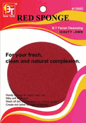 BT Red Cleansing Sponge REGULAR BT Red Cleansing Sponge REGULAR