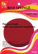 BT Red Cleansing Sponge THICK BT Red Cleansing Sponge THICK