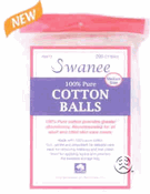 Annie Swanee Large Size Cotton Ball (200CT. White) Annie Swanee Large Size Cotton Ball (200CT. White)