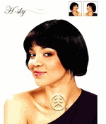 Junee Fashion Manhatten Style Human Hair Wig Sky Junee Fashion Manhatten Style Human Hair Wig Sky