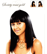 Junee Fashion Manhatten Style Human Hair Wig Society Remi Gold Junee Fashion Manhatten Style Human Hair Wig Society Remi Gold
