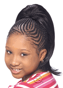 Model Model Glance Kids Drawstring Ponytail Madison Model Model Glance Kids Drawstring Ponytail Madison