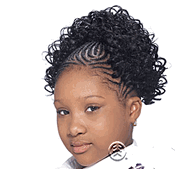Model Model Glance Kids Drawstring Ponytail New Deep Model Model Glance Kids Drawstring Ponytail New Deep