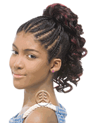 Model Model Glance Sweet Teen's Drawstring Ponytail Valenteen Model Model Glance Sweet Teen's Drawstring Ponytail Valenteen