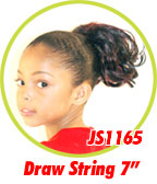 Beauti Collection Diva Dolls Synthetic Kids Drawstring Ponytail JS1165 Beauti Collection Diva Dolls Synthetic Kids Drawstring Ponytail JS1165