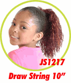 Beauti Collection Diva Dolls Synthetic Kids Drawstring Ponytail JS1217 Beauti Collection Diva Dolls Synthetic Kids Drawstring Ponytail JS1217