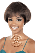 Motown Tress Simple Cap Full Wig SK-Jett Motown Tress Simple Cap Full Wig SK-Jett